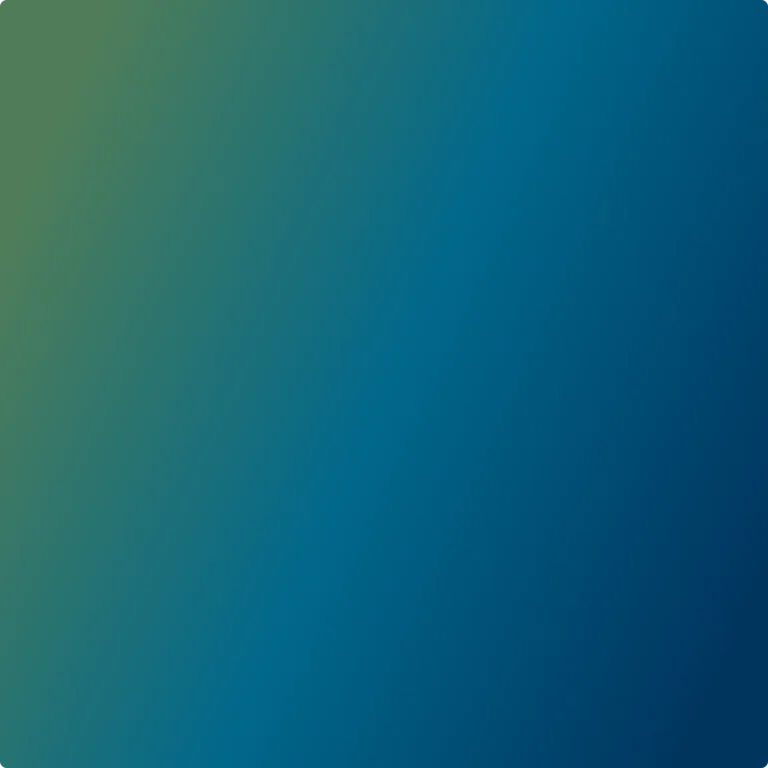 A gradient background transitioning from green in the top left corner to blue in the bottom right corner.