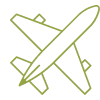 A light green abstract line pattern with intersecting curves and angles on a transparent background.